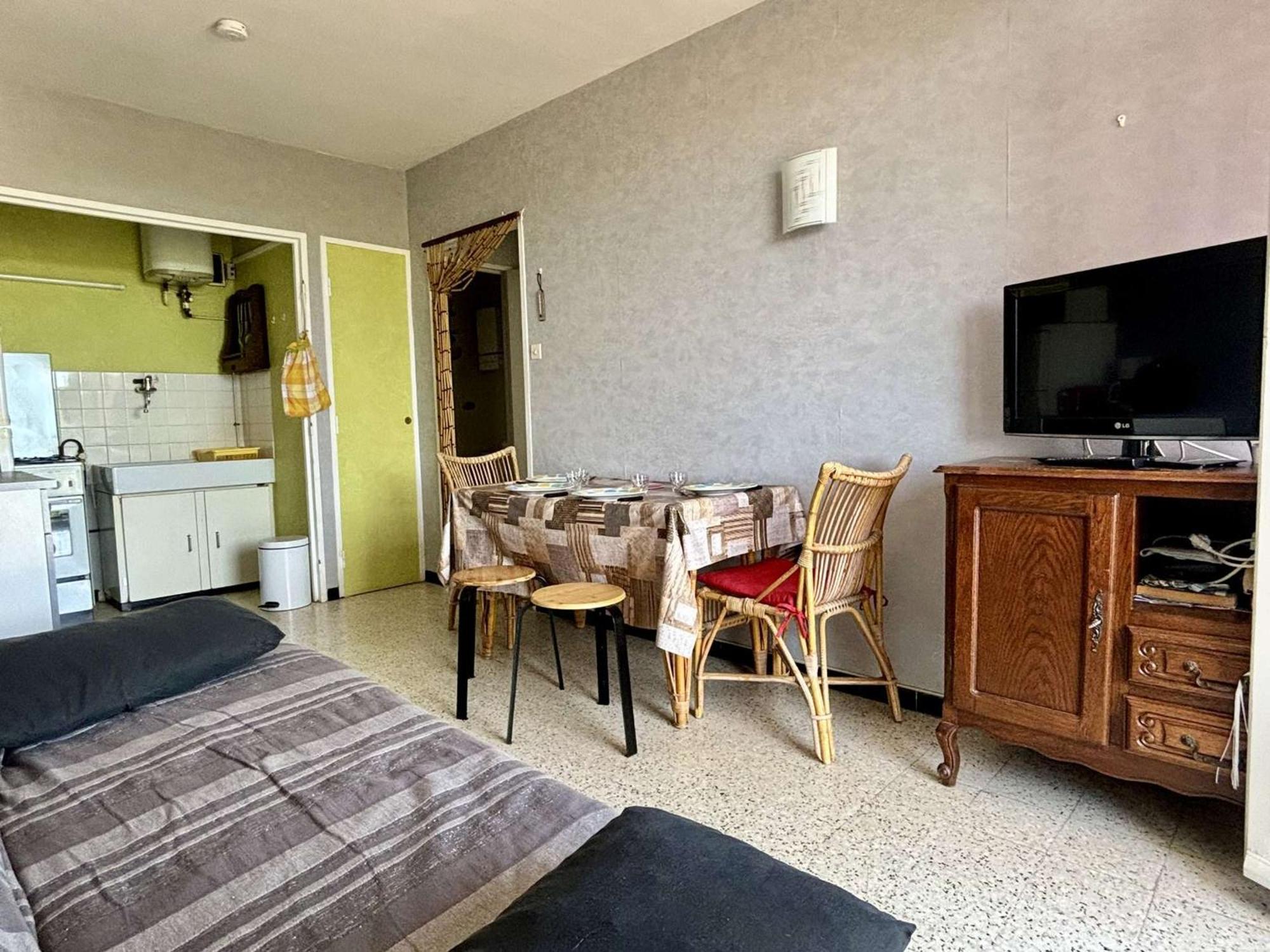 Appartement 2 Pieces, Balcon, Proche Plage Et Commerces, Quartier Calme - Argeles-Sur-Mer - Fr-1-225-685 Bagian luar foto